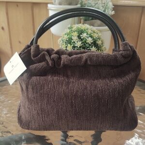 Etienne Aigner Brown Satchel Bag